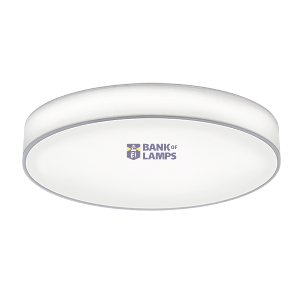 Lugano LED ceiling lamp 75 cm white image 1
