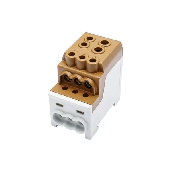 SDB 200 Distribution block Al/Cu 80030 SIMBLOCK brown image 2