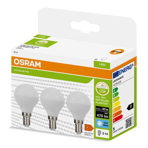 LEDPCRCLP40 4,9W/840 230VFR E14 FS3OSRAM image 1