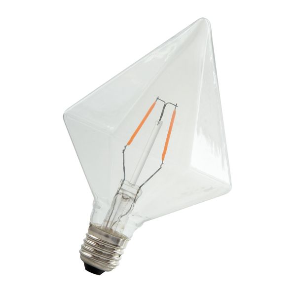 LED Filament Pyramid E27 240V 2W 2200K Dimm image 1
