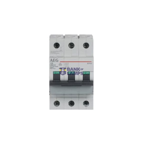 EP63 C06 Miniature Circuit Breaker - 3P - C - 6 A image 9