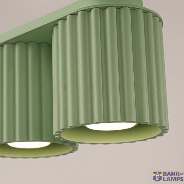 Ceiling lamp AURA 2 sage GU10 image 2