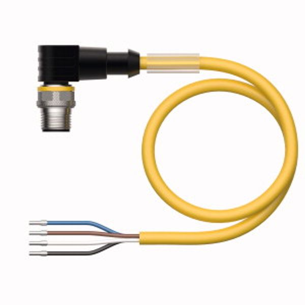 Actuator and Sensor Cable, PUR Connection Cable   WSC4.4T-5/TXY image 1