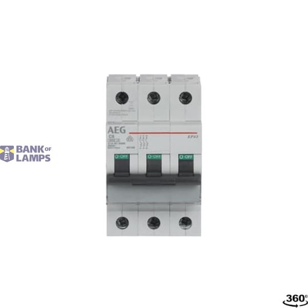 EP63 B16 Miniature Circuit Breaker - 3P - B - 16 A image 10