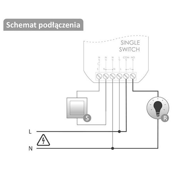 1 channel 230V Wi-Fi relay module image 5