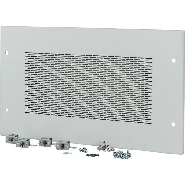 XTSZCSV3-H350W600 Section wide cover, HxW=350x600mm, IP31, grey image 3