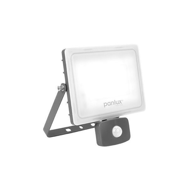PANLUX LED lamp VANA PROFI 10W 900lm 4000K reflector with sensor IP44 image 1