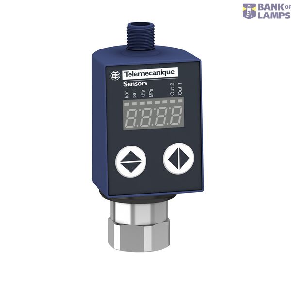 PRESSURE TRANSMITTER -1....9 BAR 4-20MA G1/4A MALE FPM SEAL M12 CON OU image 21