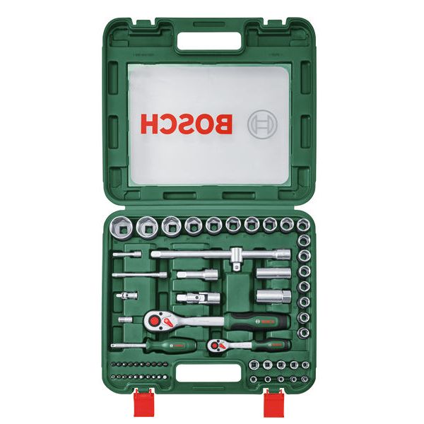 1/4"+ 1/2" Ratchet Set 60-Piece image 1