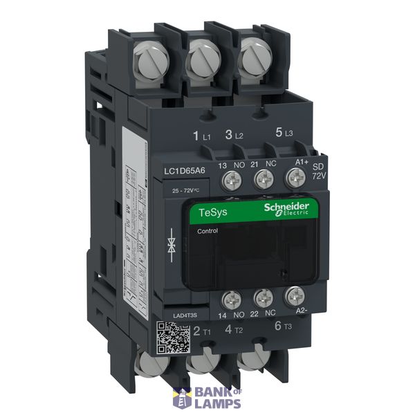 CONTACTOR 25A 1F+1O 208V 50 61 image 2