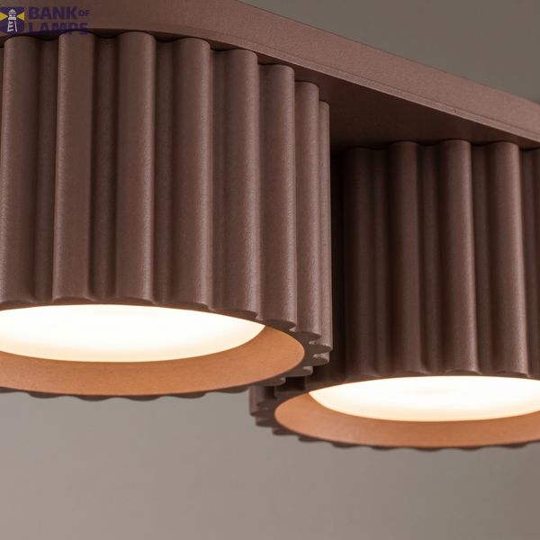 Ceiling lamp AURA 2 brown Gx53 image 5