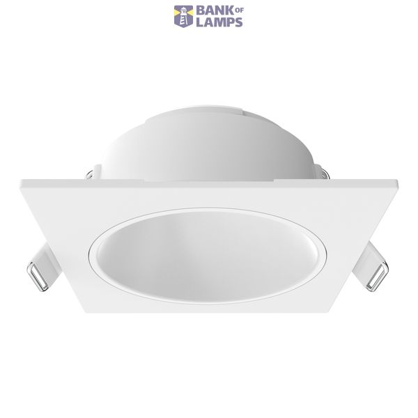 EXUMA DEEP BAFFLE SQUARE/ROUND WHITE/WHITE image 1