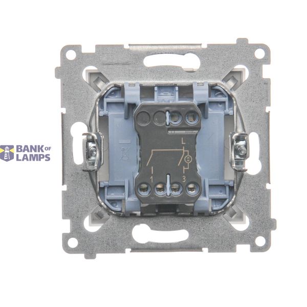 Triple frame, metal, Inox, metallic image 1