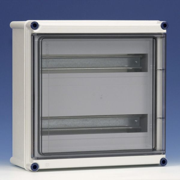 Encl. with hinged cover and top head rail image 2