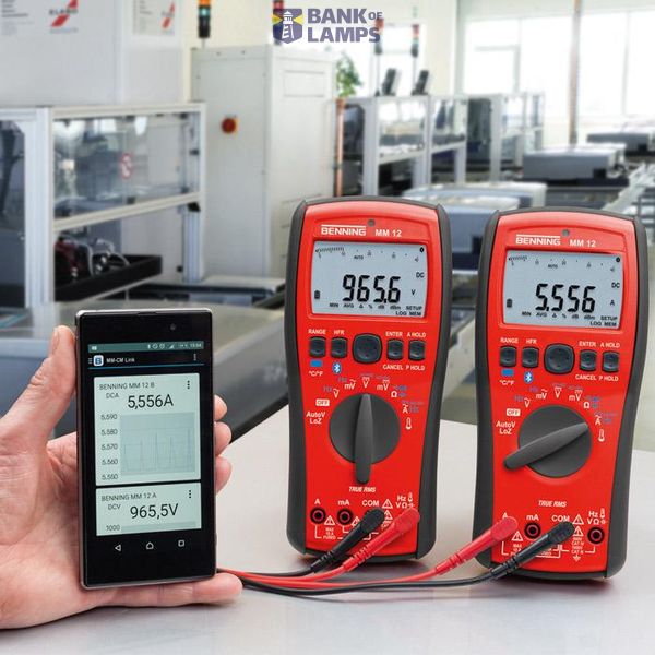BENNING MM 12 Digitale Multimeter TRUE RMS image 1
