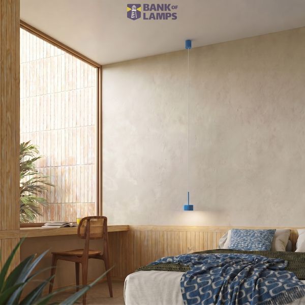 Pendant lamp AURA 1 azure Gx53 image 5
