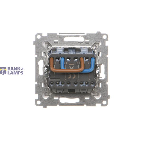 Single IT socket RJ45, category 5e, (module), Simon 24, IP20/IP44, graphite mat image 1