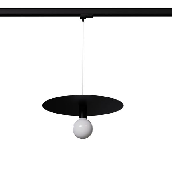 HANGING LAMP 3 PHASE FLAVIO BLACK E27 image 1