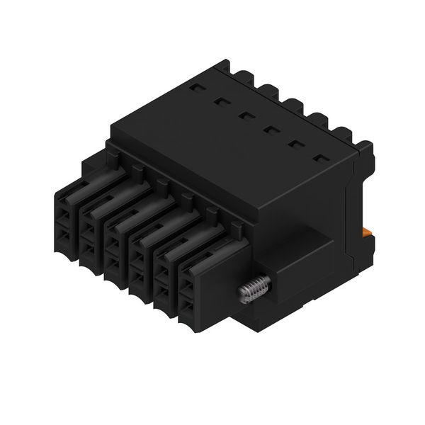 PCB plug-in connector, female plug, 3.50 mm, Number of poles: 12, 180°, PUSH IN with push button, Clamping range, max. : 1.5 mm², Box image 6