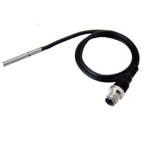 Proximity sensor, inductive, Dia 3mm, Shielded, 0.8mm, DC, 3-wire, Pig E2E 8071D image 2