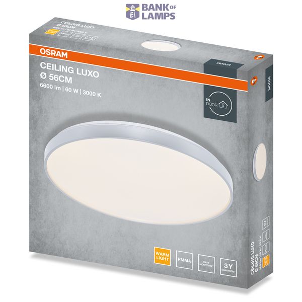 CEILING LUXO 60W 830 IP20 SI OSRAM image 2