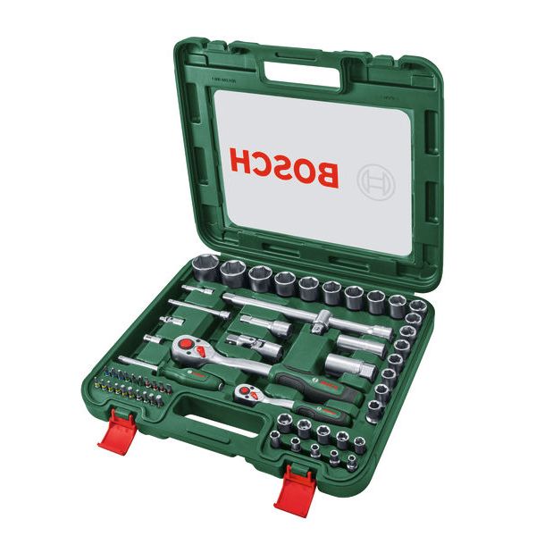 1/4"+ 1/2" Ratchet Set 60-Piece image 2