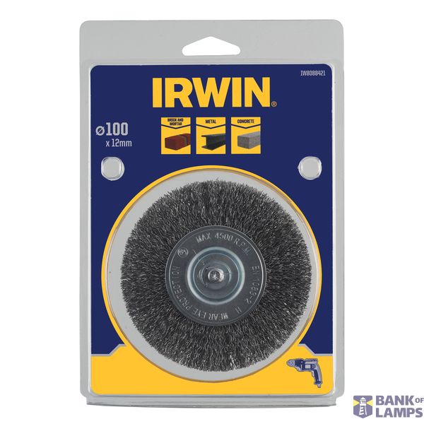 Crimped Steel Wire Wheel, 100mm image 2
