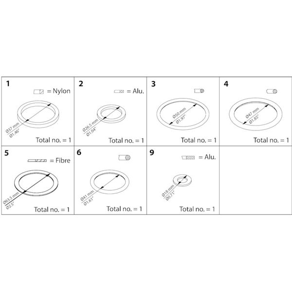 Inspection kit for SVL DN 50 image 1