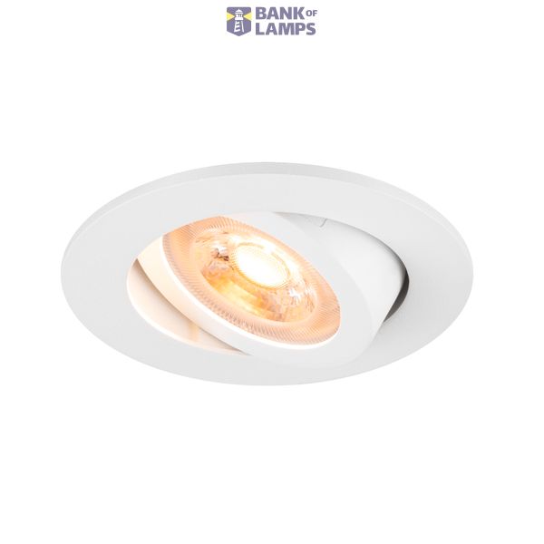 NEW TRIA® 68, recessed ceiling light, round, max. 10W GU10, white image 1