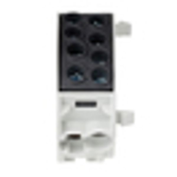 CU-Main branch terminal, 35mmý, 1-pole insulated black image 8
