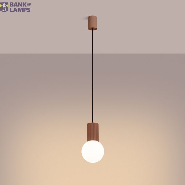 Pendant lamp HALO 1 mocha image 3
