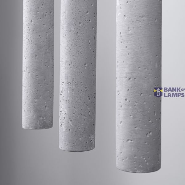 HANGING LAMP PASTELO 3L CONCRETE G9 3X8W IP20 image 7