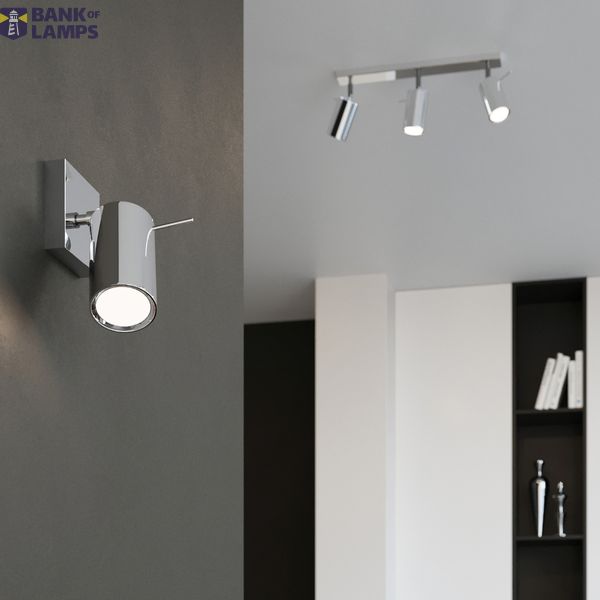 CEILING LAMP RING 2 CHROME GU10 2X40W IP20 image 6