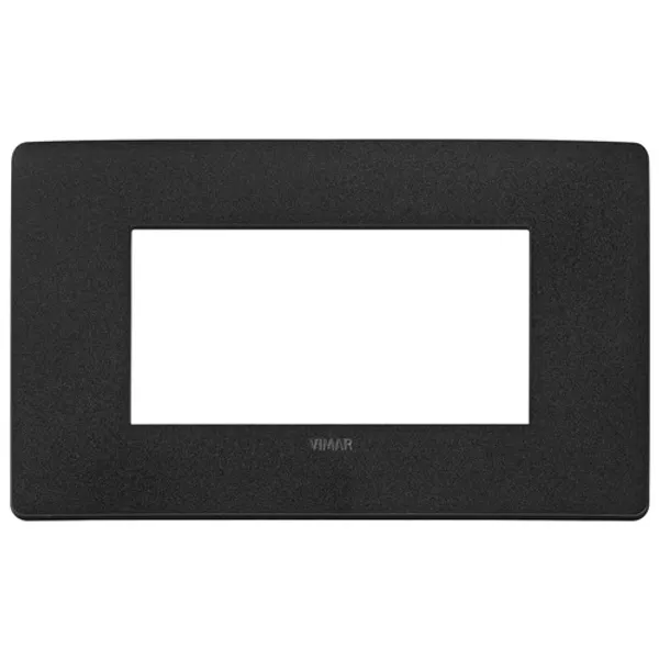 Plana Up 4M cover plate, matt black image 1