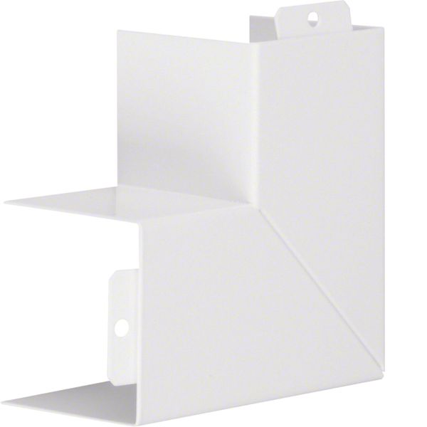 LFS, flat corner for gutter 60x60 mm, bright white image 2
