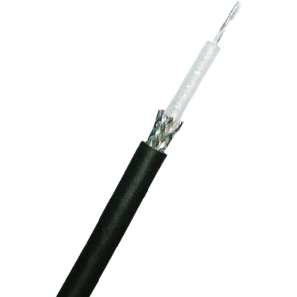 Coaxial cable, 50 Ω, RG58, red image 1