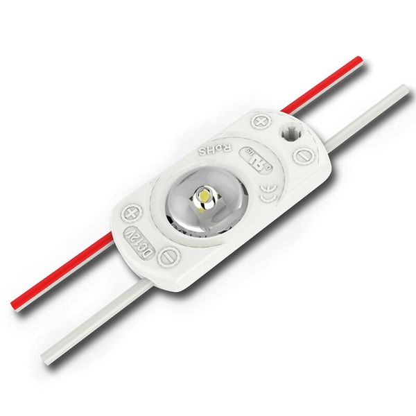 LED modul 1x SMD2835, 0,4W, 12V, 33mA, 6550K, 170°, IP65 image 1