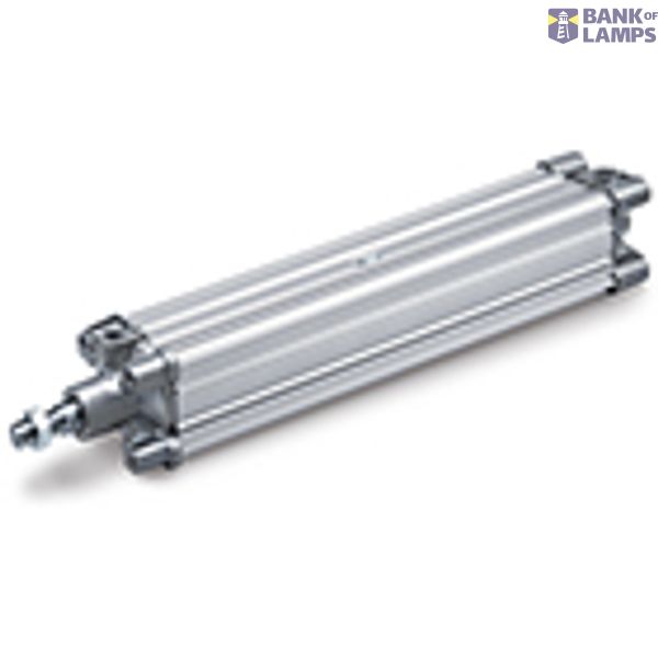 CP96S(D), ISO 15552 Cylinder, Double Acting, Single/Double Rod with Air cushion on both ends and Bumper cushion image 1