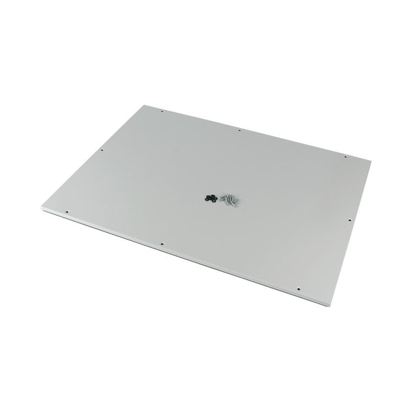 XTSZPTAC-W1200 Top plate for OpenFrame, closed, W=1200mm, grey image 2