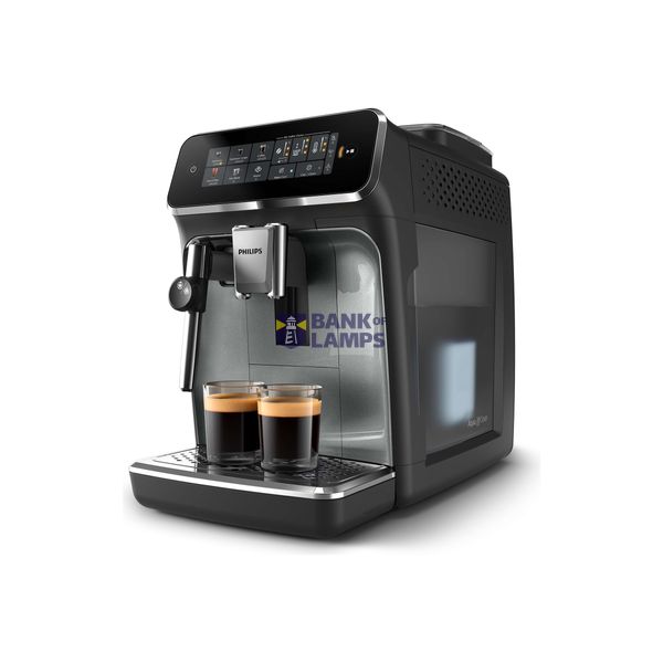 Philips Coffee Maker | EP3329/70 Series 3300 | Pump pressure 15 bar | Built-in milk frother | Fully Automatic | 1500 W | Black image 1