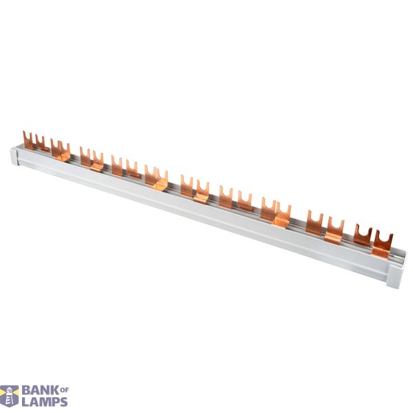 Busbar, 1xRCCB 4-pole, 8xMCB 1+N, 20 MW, 10 mmý image 4