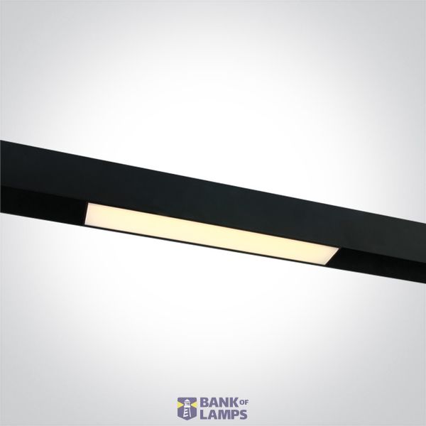 BLACK 15W LINEAR LIGHT WW 48V IP20 MAXI image 1