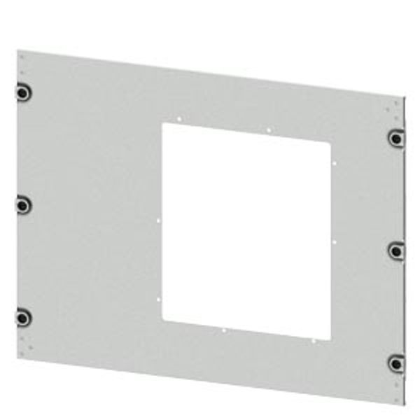 Cover 3WA size 2, 4-pole, fixed-mounted, withdrawable, H: 550 mm W: 800 mm image 1
