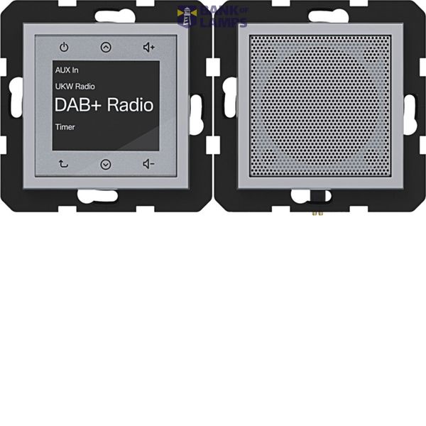 Radio touch DAB+ with speaker, A.x/C.x, titanium image 1