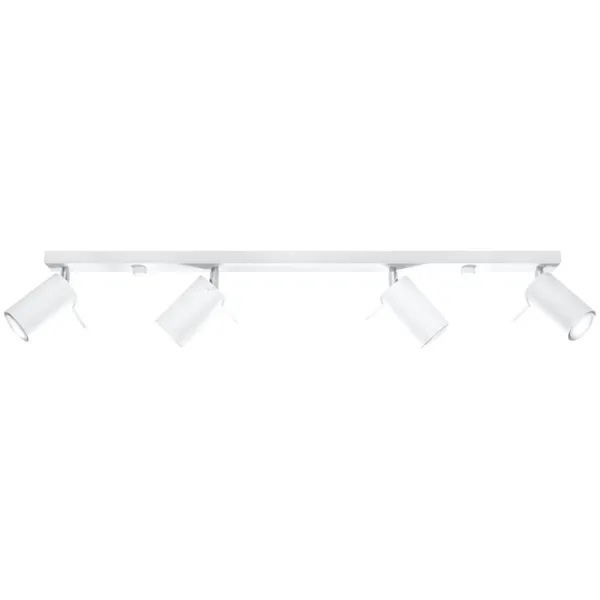 RING CEILING LAMP 4L WHITE GU10 4X40W IP20 image 1