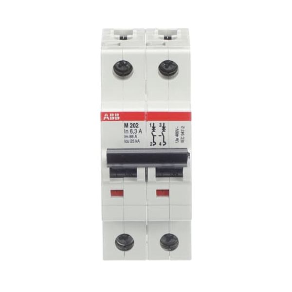 M202-6.3A Miniature Circuit Breaker - 2P - 6.3 A image 2
