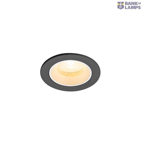 NUMINOS© XS recessed ceiling light 3000K 20ø IP20 rnd bl/wh image 1