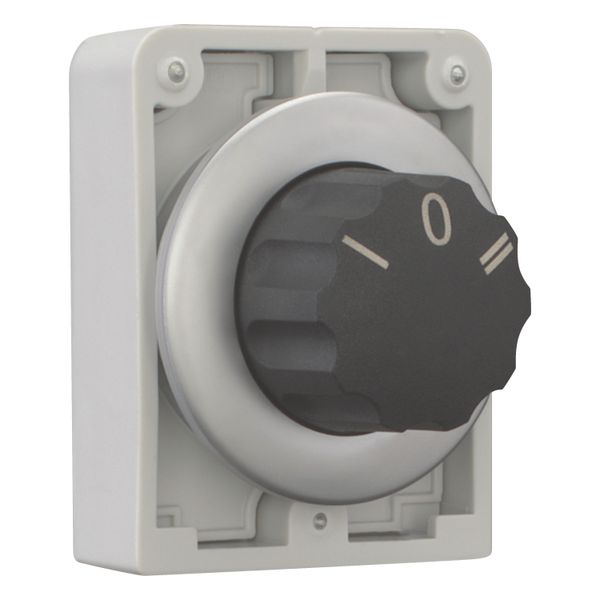 M30C-FW3 Changeover switch, RMQ-Titan, With rotary head, momentary, 3 positions, inscribed, Metal bezel image 8