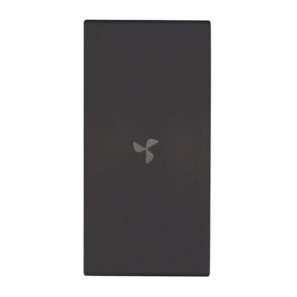Cover with fan icon 1M, black image 1
