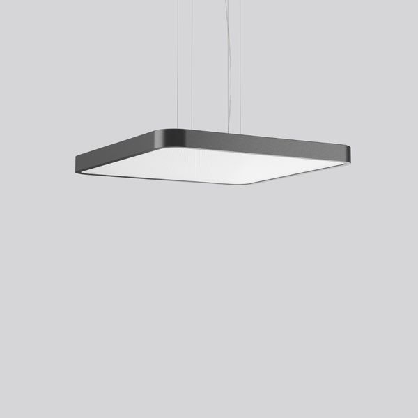 TRIONA square, 91 W, 11400 lm, 830, anthracite, DALI Pendant luminaire image 2